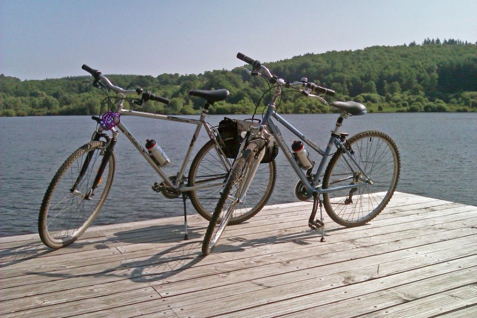 Tour du lac 2024 de vassiviere en velo